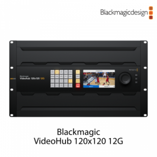 [신제품]Blackmagic VideoHub 120x120 12G
