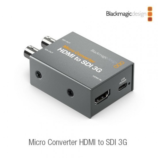[신제품] Micro Converter HDMI to SDI 3G (어댑터 유무 선택)
