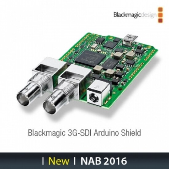 Blackmagic 3G-SDI Shield for Arduino