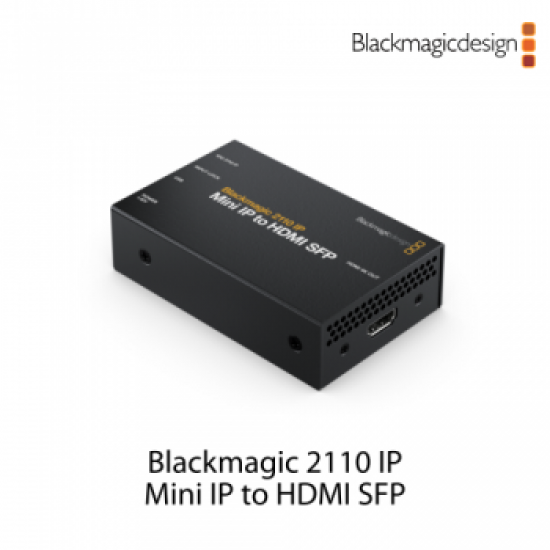 [신제품]Blackmagic 2110 IP Mini IP to HDMI SFP