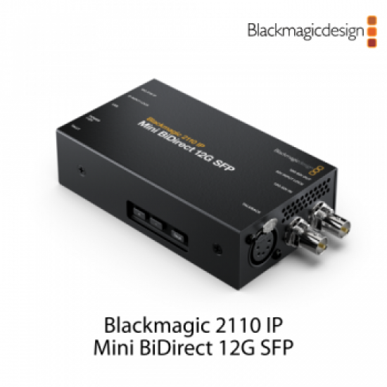 [신제품]Blackmagic 2110 IP Mini BiDirect 12G SFP
