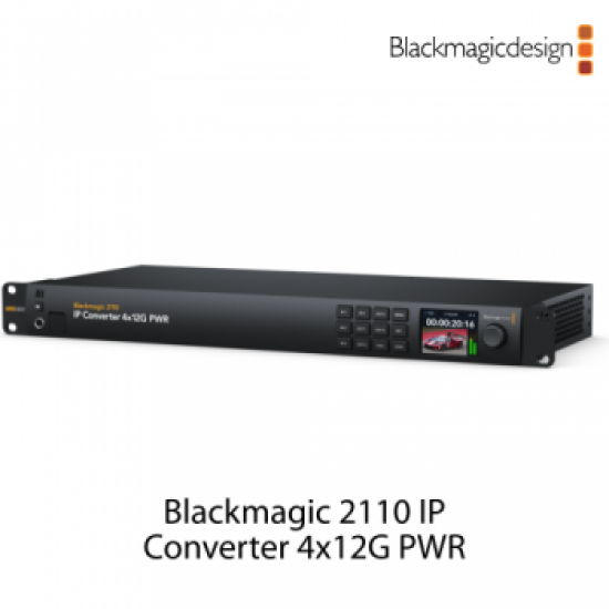 [신제품]Blackmagic 2110 IP Converter 4x12G PWR